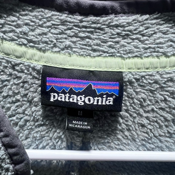 Patagonia Jackets Patagonia Retool Fleece 2Pullover Grey Womens EUC Medium - Picture 3 of 6